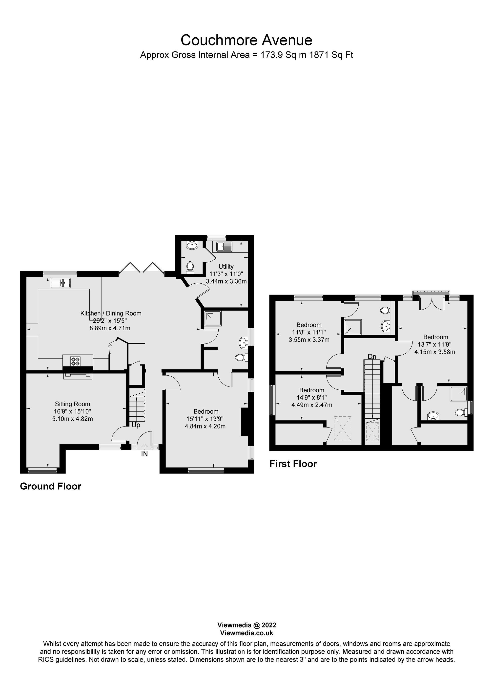 4 bedroom house for sale in Couchmore Avenue, Esher, KT10 9AS