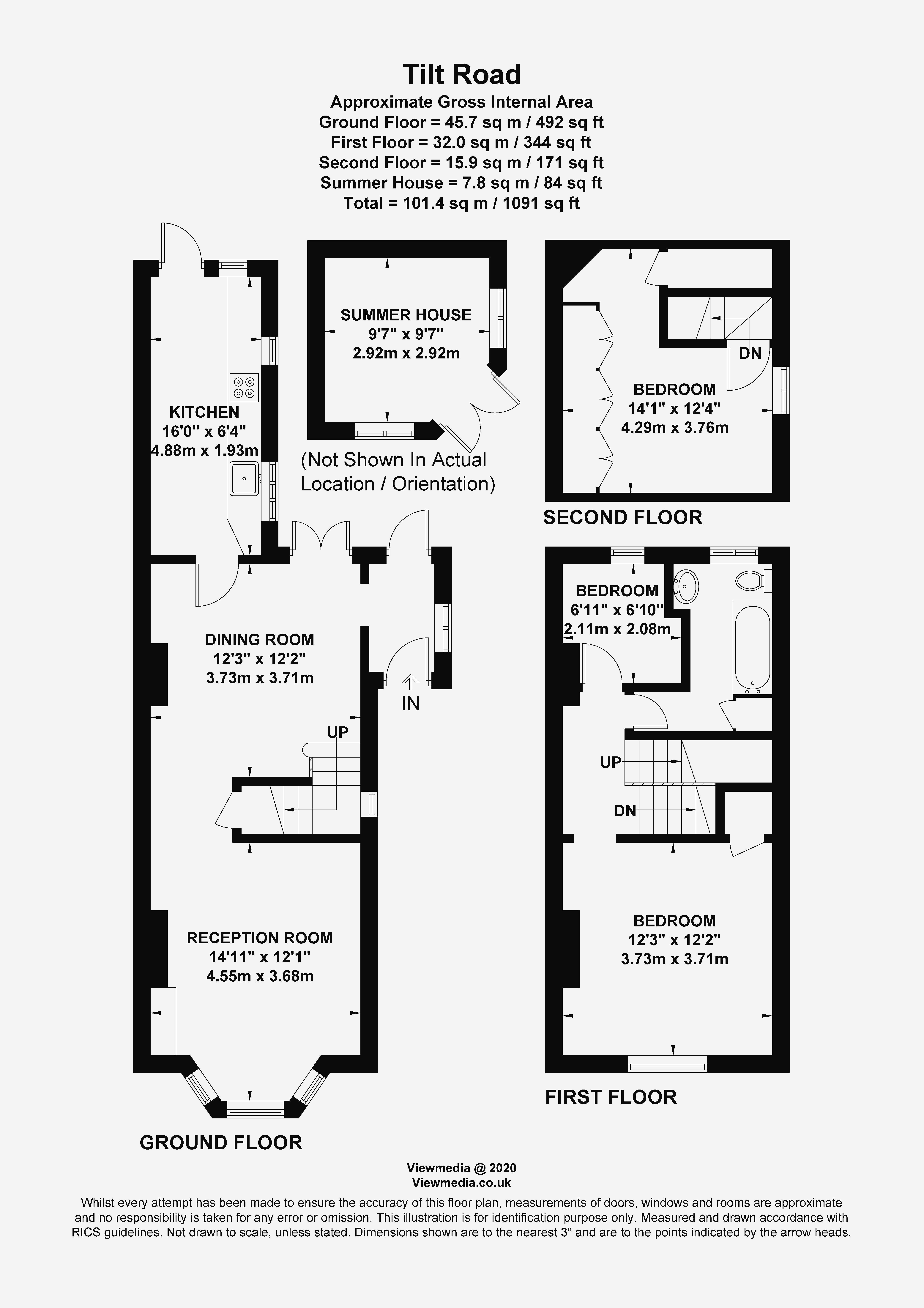 3 bedroom house for sale in Tilt Road, Cobham, KT11