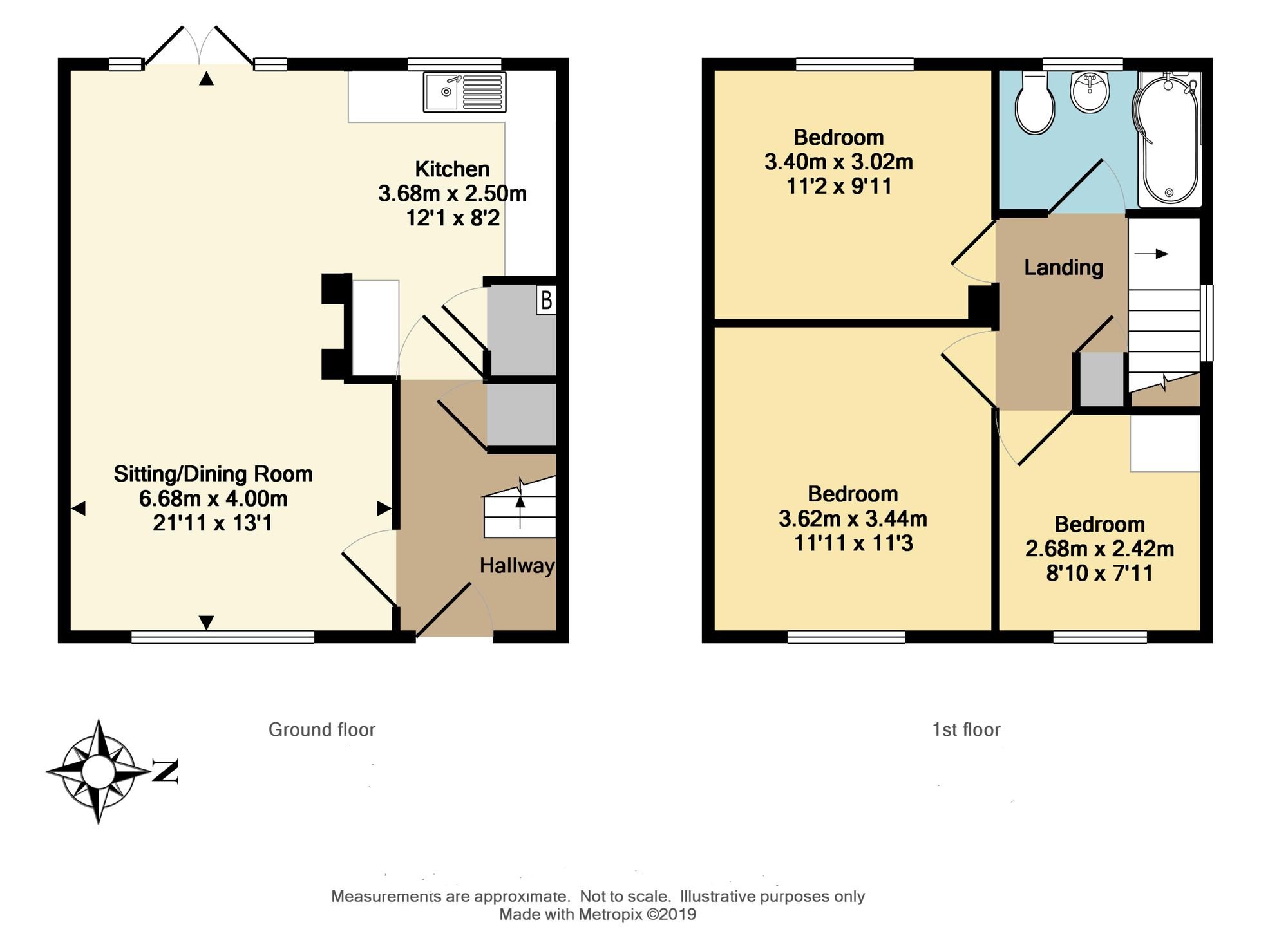 3 bedroom house to rent in Elm Road, Claygate, Esher, KT10 0EH
