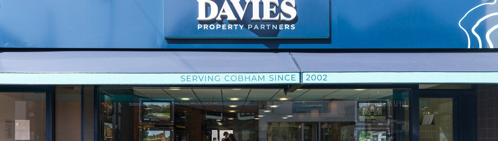 Davies Property Partners Cobham Estate Agents Office front