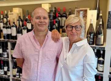 Tim Walker and Carol Edwardes, Directors at The Wine Reserve